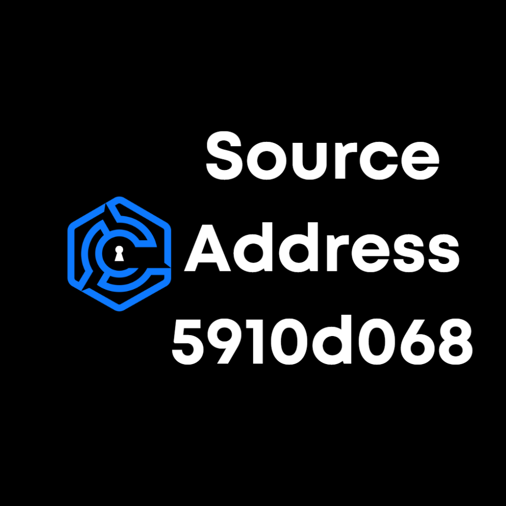 Source Address 5910d068