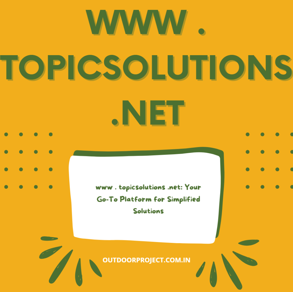 www . topicsolutions .net