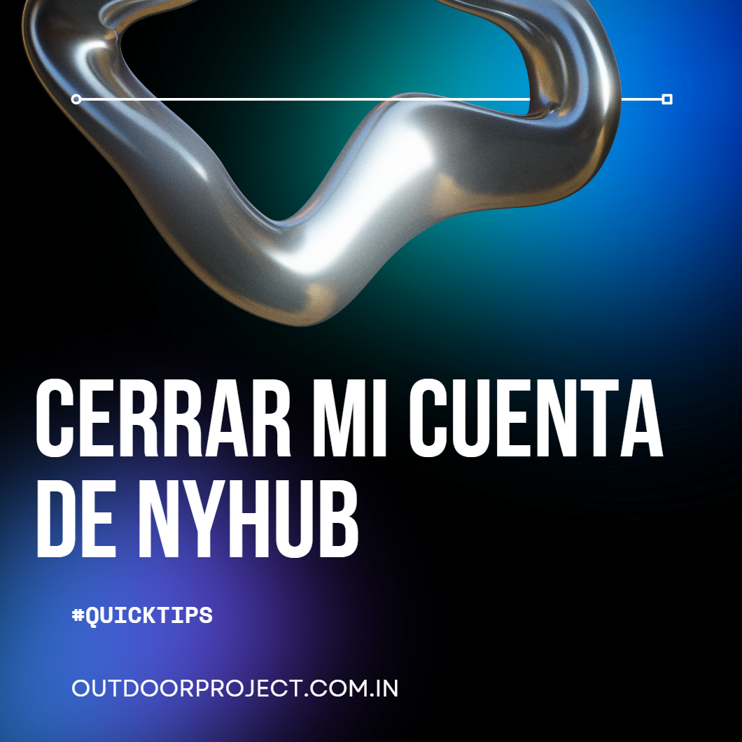 cerrar mi cuenta de nyhub