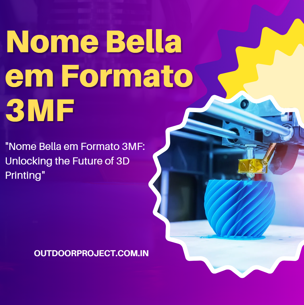 Nome Bella em Formato 3MF